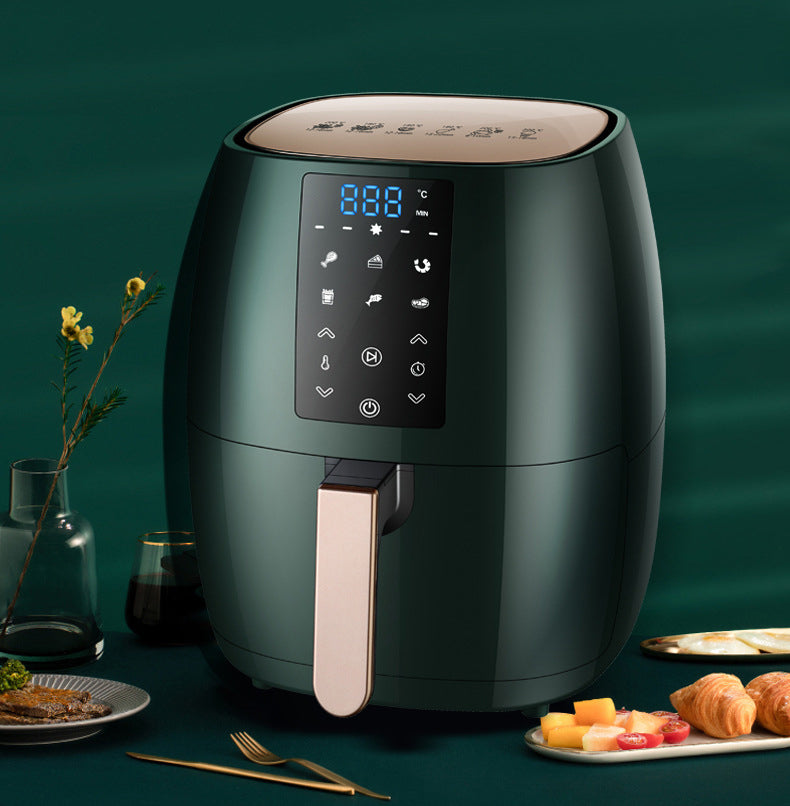 Appareils électroménagers Smart Touch Arrêt automatique Friteuse à air tactile grande capacité Friteuse à air visuelle 5,5 L