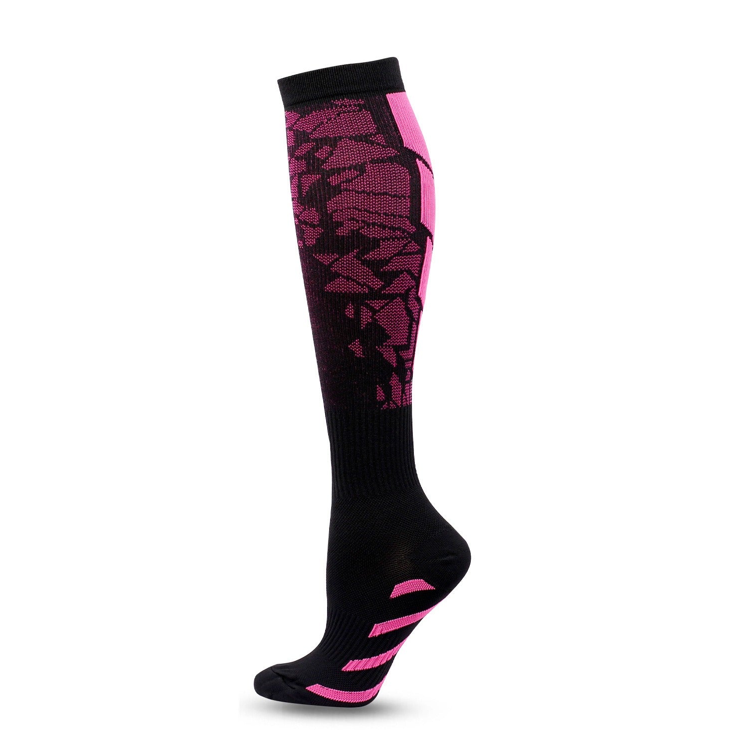 Ensemble de chaussettes à pression très vendues pour la Saint-Valentin avec chaussettes noires en forme de cœur et chaussettes de course en forme de cœur