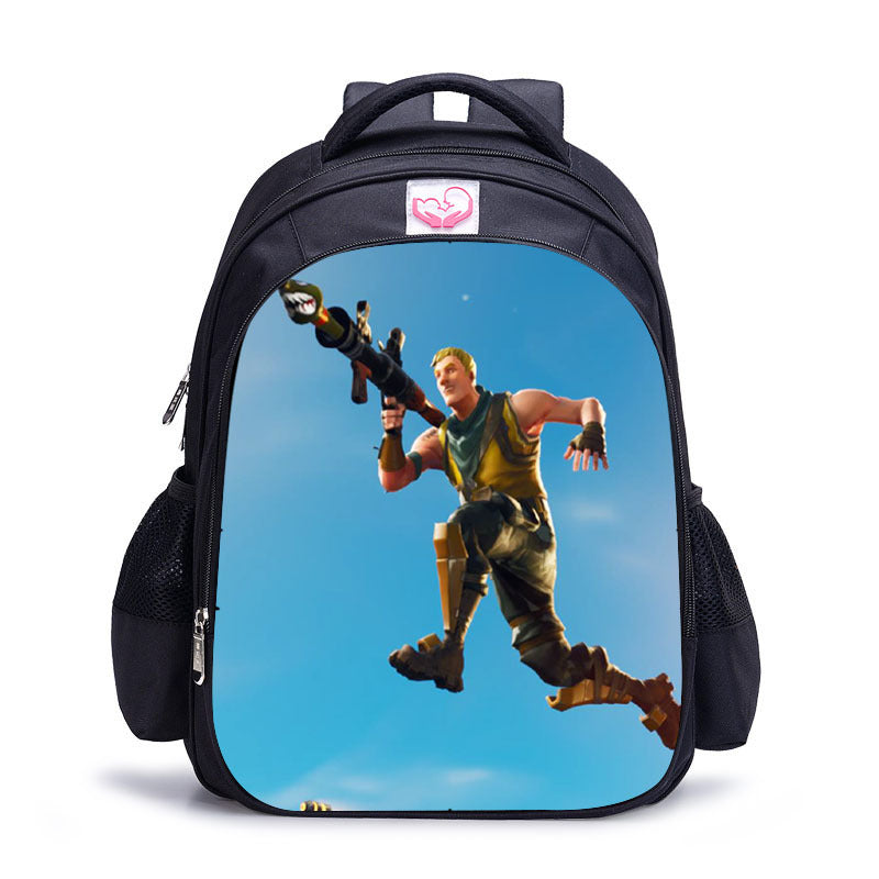 Game Battle Royale Children Schoolbag Famous Cartoon Character Backpack for Teenager Boys and Girls Mochila Infantil