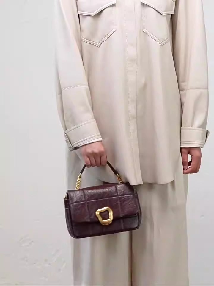 Sac bandoulière à chaîne pour téléphone souple