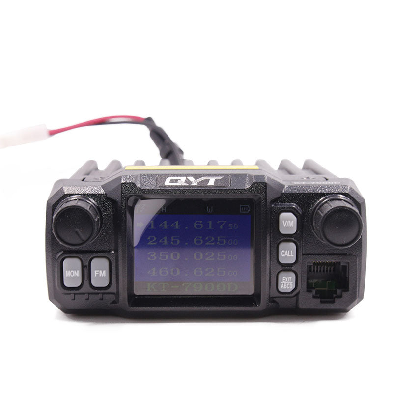 Mini radio mobile KT-7900D KT7900D quadri-bande, quadruple veille, 136-174 MHz/220-260 MHz/350-390 MHz/400-480 MHz, radio CB 4 bandes pour voiture