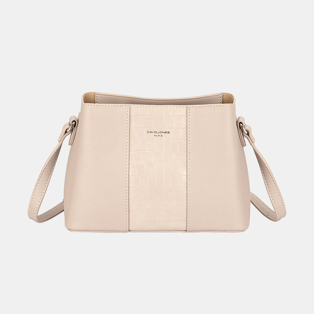 Sac bandoulière en cuir PU David Jones