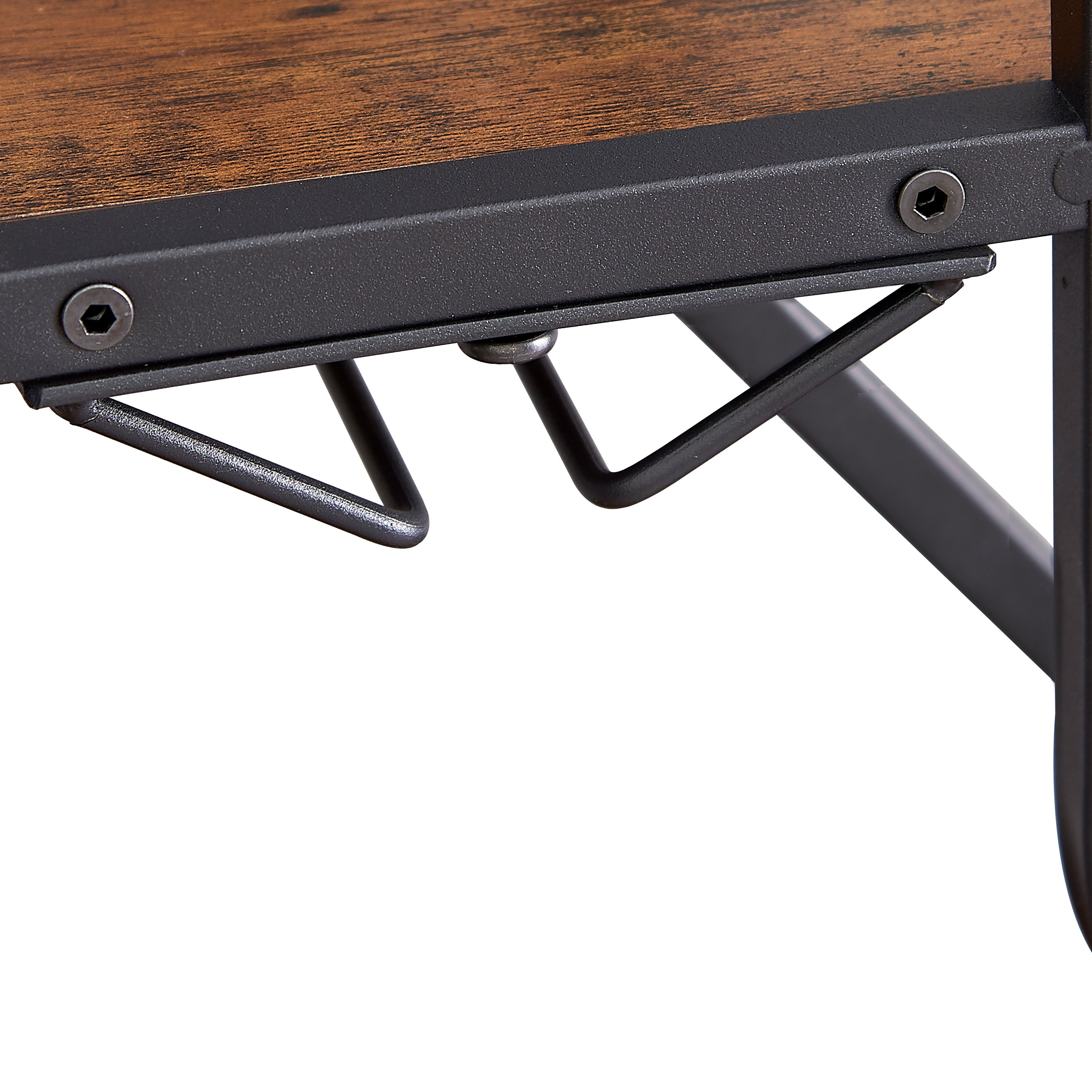 11 bottle wine baking rack, 5-layer independent wine rack with hanging wine glass rack and storage rack