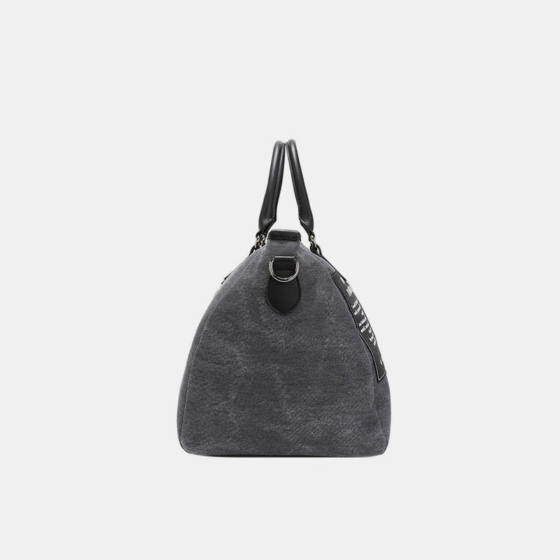 Sac de sport Nicole Lee USA Denim Patch