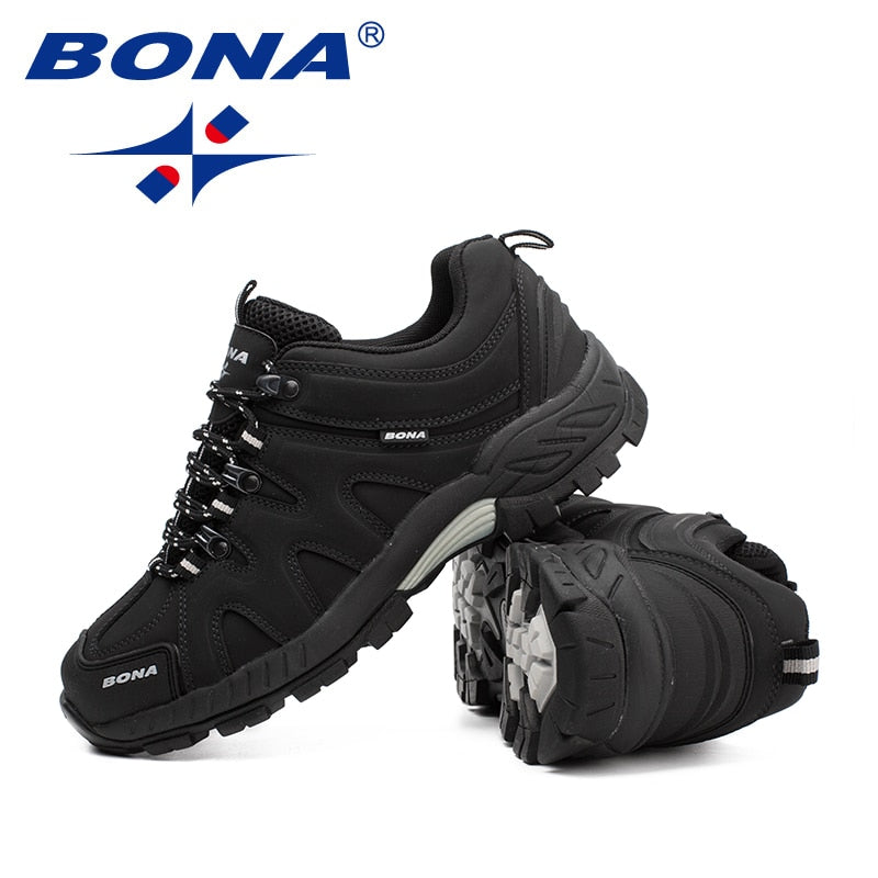 Chaussures de randonnée BONA Classics pour hommes, chaussures de sport à lacets pour hommes, baskets de jogging et de trekking en plein air