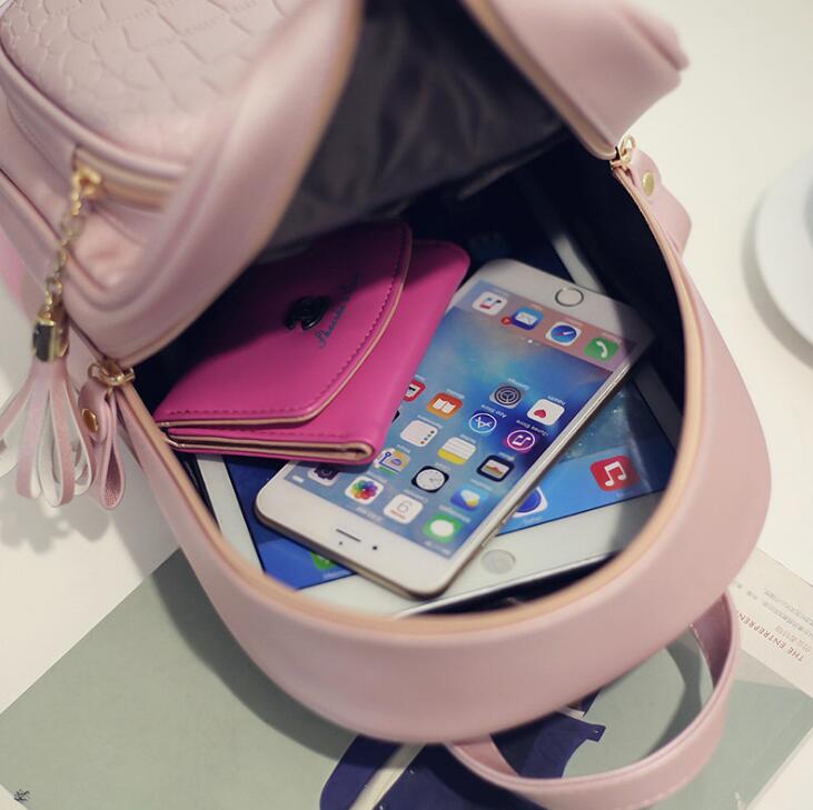 sac à dos femme sacs d'école en cuir sac à dos femme