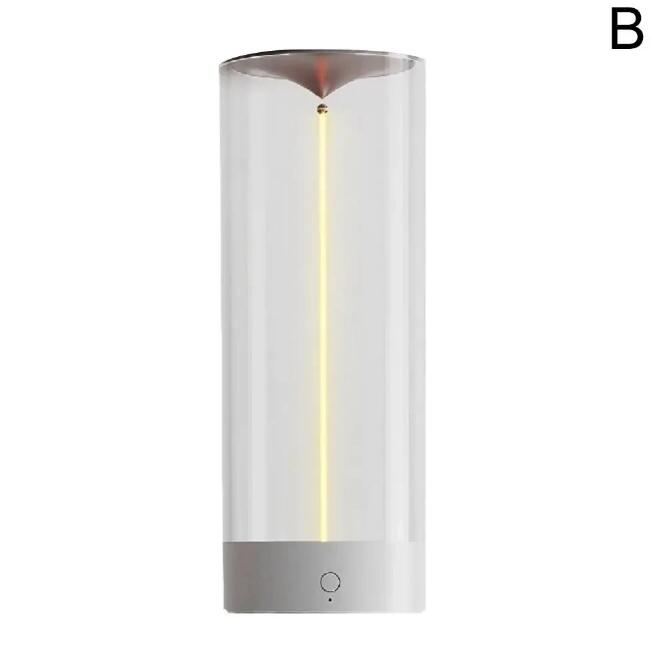Lampe de chevet minimaliste sans fil, rechargeable, LED, moderne, à intensité variable, anti-lumière bleue