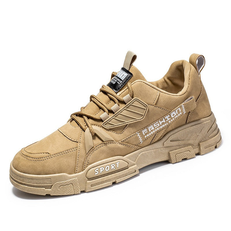 Chaussures de travail antidérapantes pour hommes, chaussures décontractées pour chantiers de construction, chaussures de sport résistantes à l'usure pour hommes, chaussures tendance