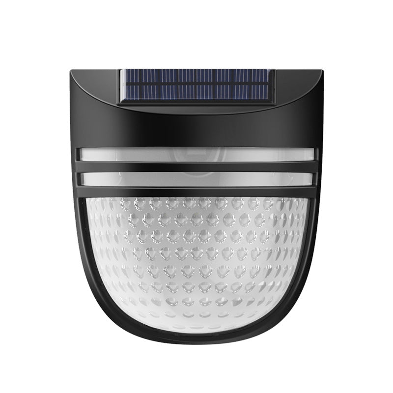 Solar Light 4 LED Patch Warm Light Outdoor Garden Wall Light High-Brightness Garden Landscape Light Fence Light