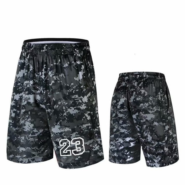 Short de basket-ball Sport Athletic USA n° 23 pour homme, avec poches amples
