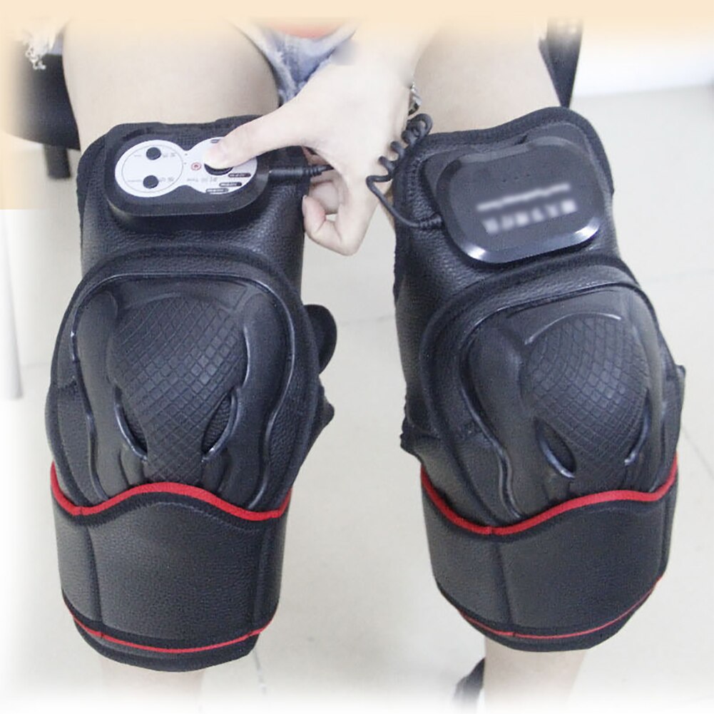 1 paire de masseurs de physiothérapie pour le genou, appareil de massage portable et efficace pour soulager la douleur due à l'arthrite et à la chaleur