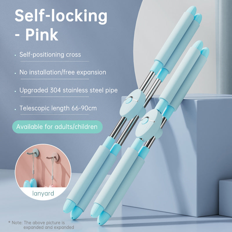 Bâton d'épaule réglable à dos ouvert pour corriger la bosse, bâton de yoga croisé pour corriger la posture