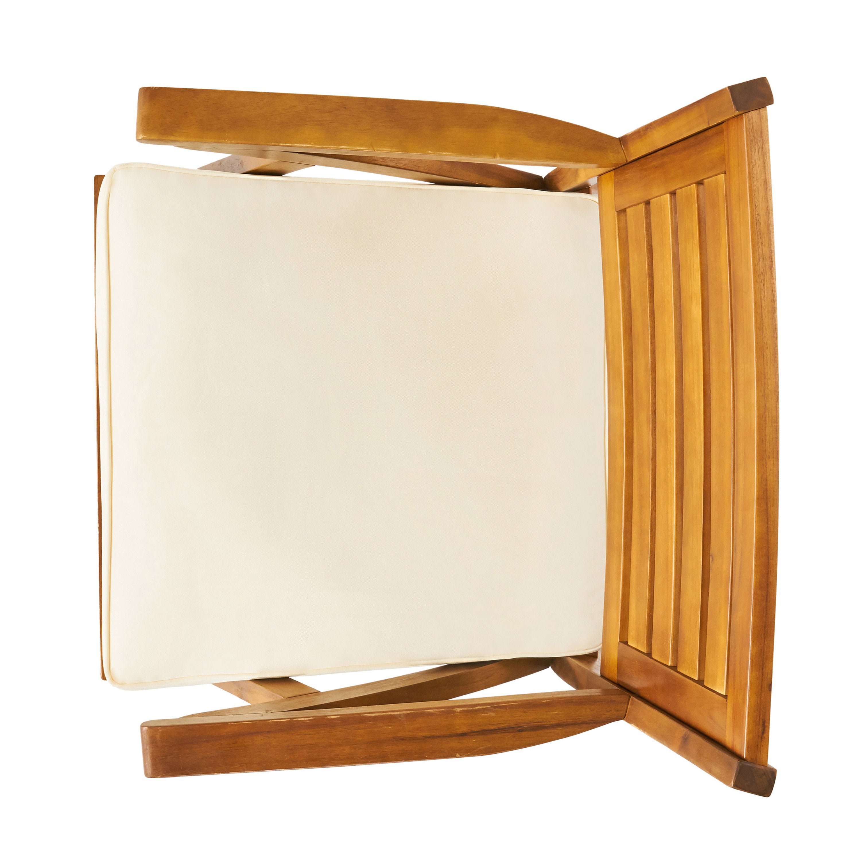 ENSEMBLE DE SALLE À MANGER EN BOIS 5 PIÈCES HERMOSA AVEC COUSSINS
