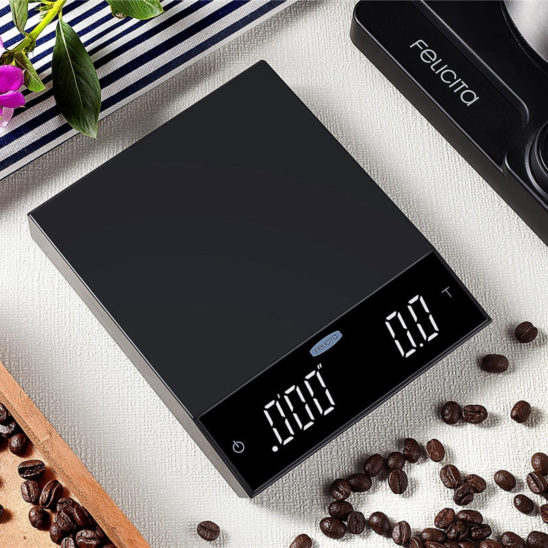 Hand Brewed Italian Bluetooth Waterproof Intelligent Coffee Electronic Scale