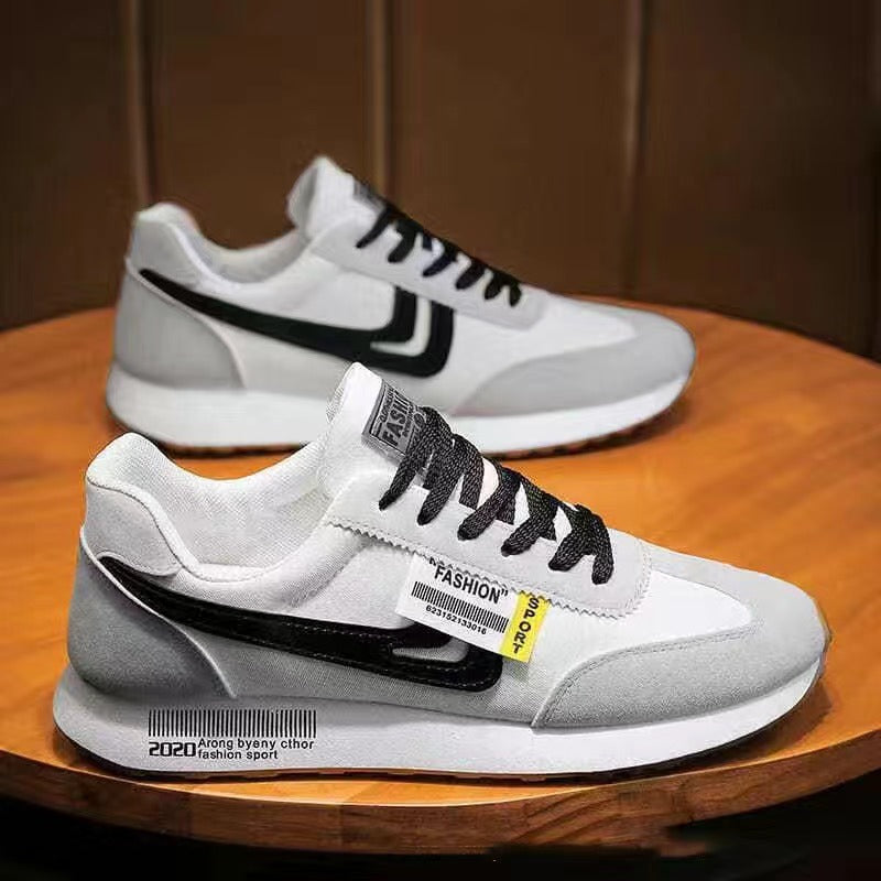 Chaussures de sport tendance et polyvalentes pour adolescents, chaussures de sport décontractées, baskets blanches