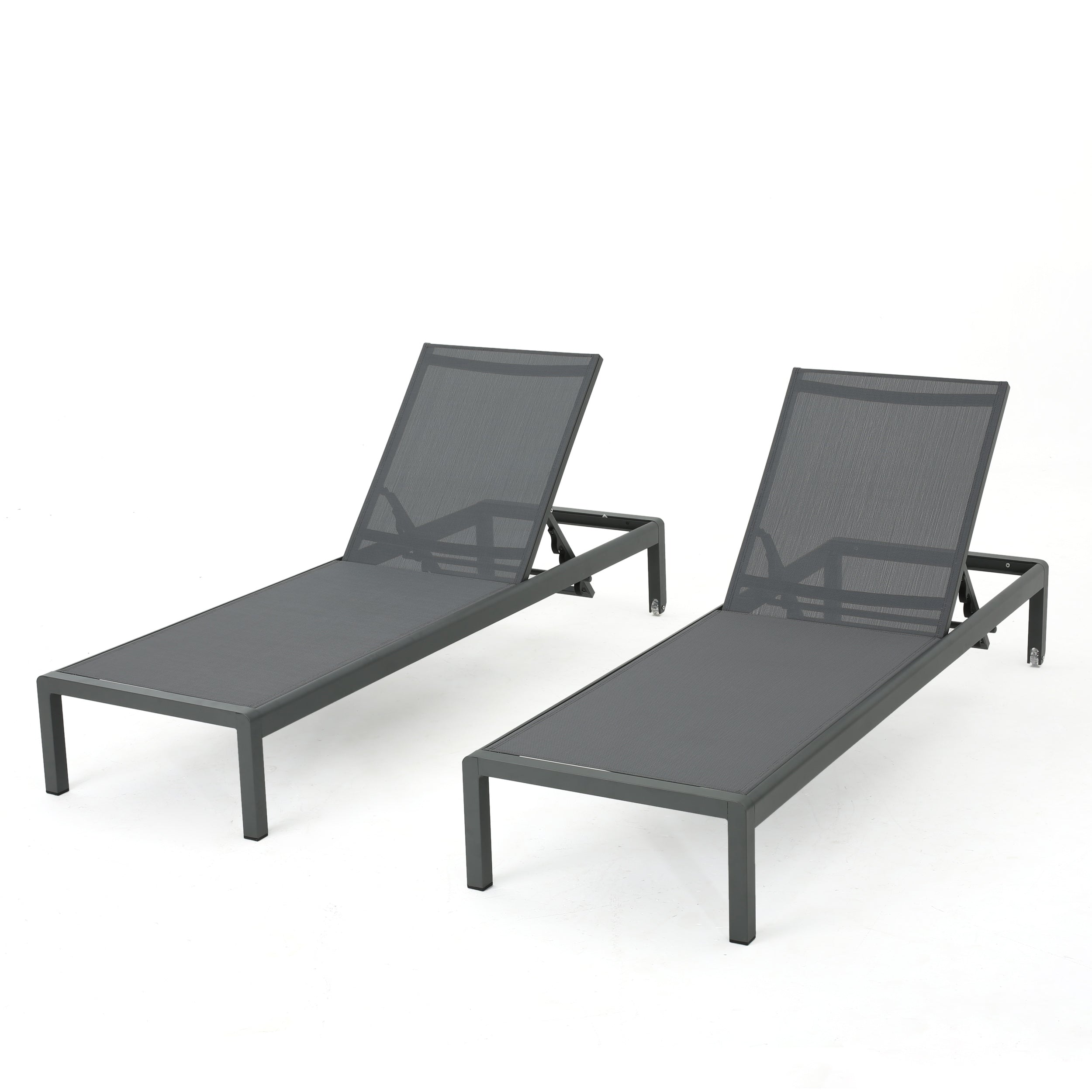 CAPE CORAL KD CHAISE LONGUE GRIS (MP2) (LOT DE 2)