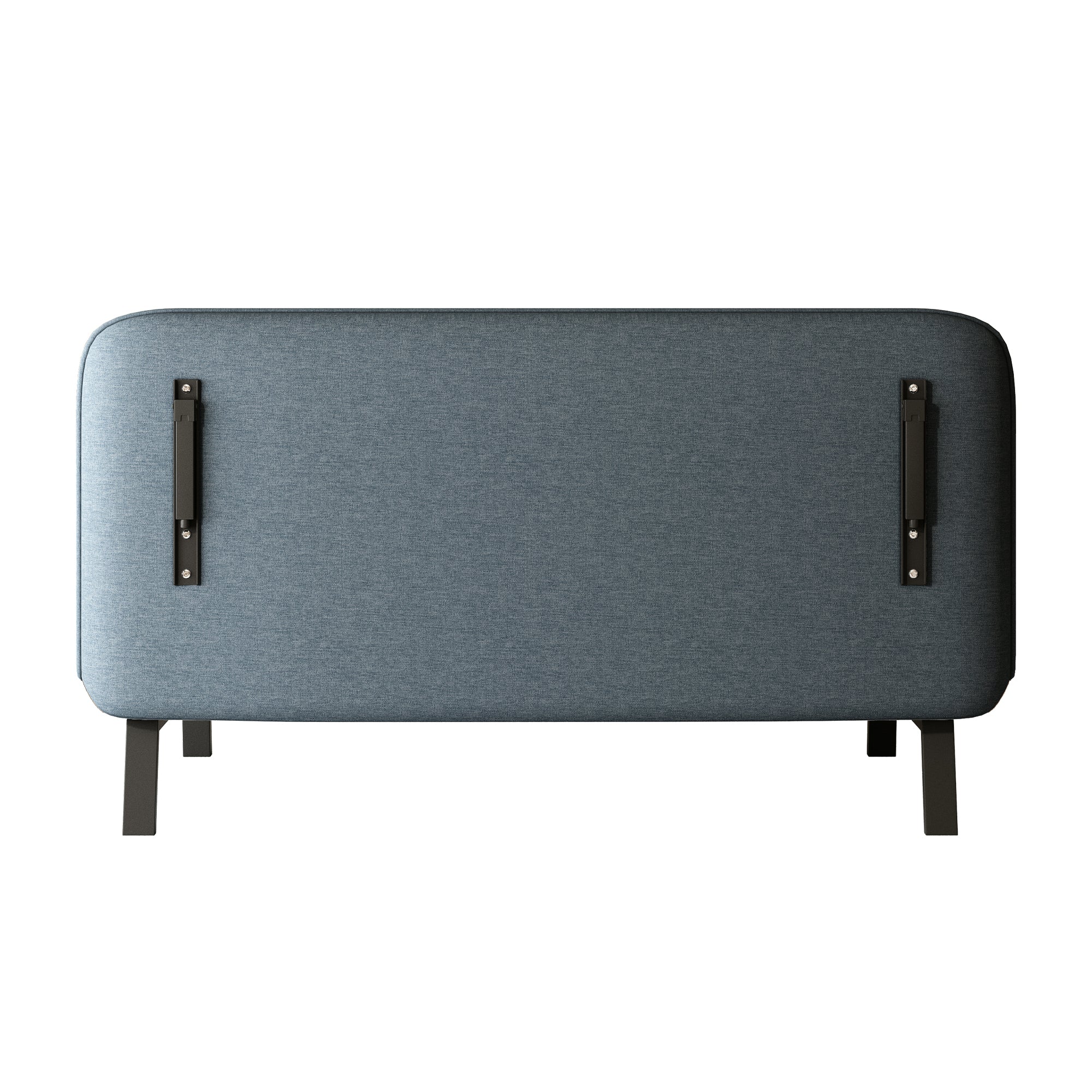 Fauteuil-lit convertible de 55 pouces, canapé-lit pliable en trois parties avec dossier réglable et oreiller