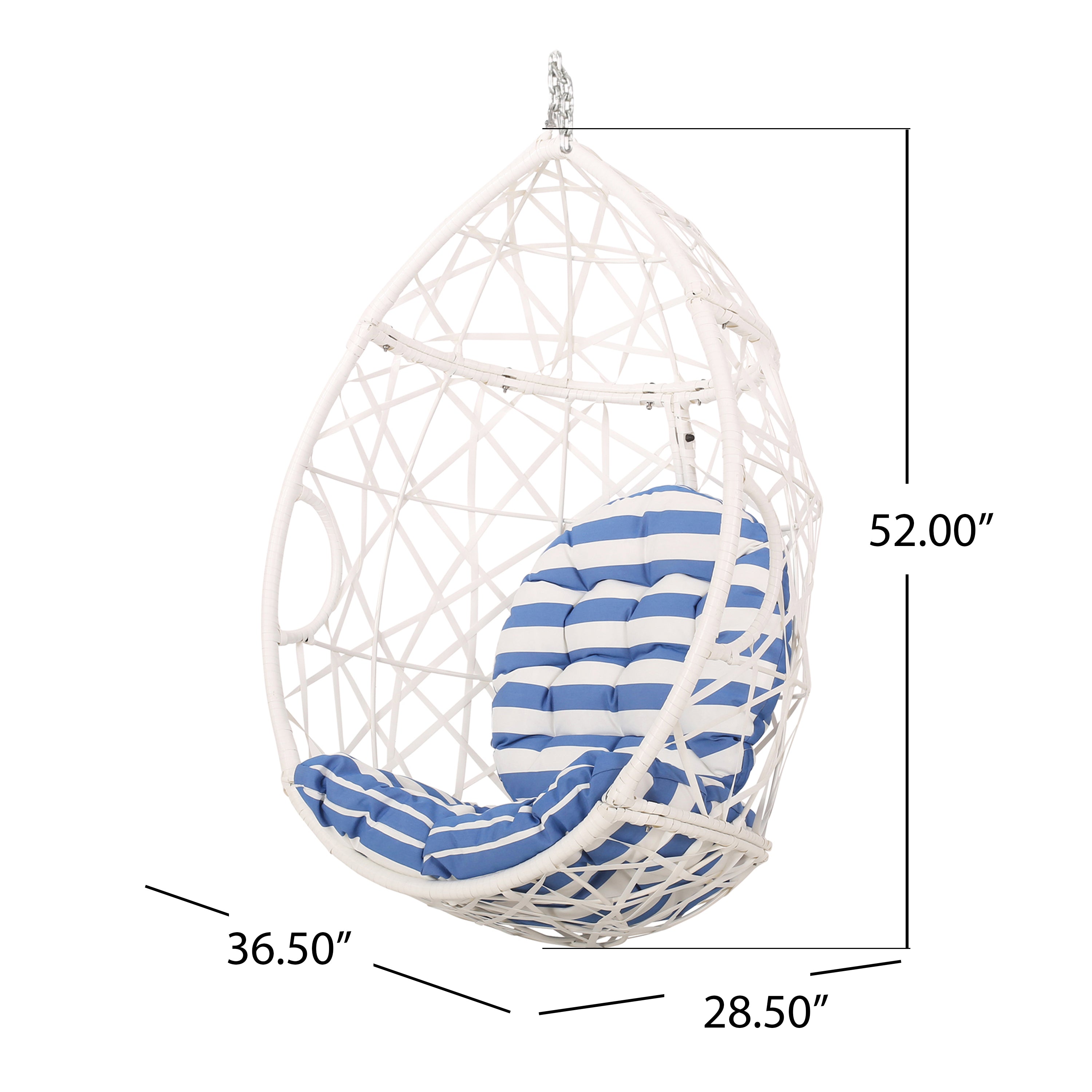 FAUTEUIL-PANIER À ŒUFS SUSPENDUS MARLIN