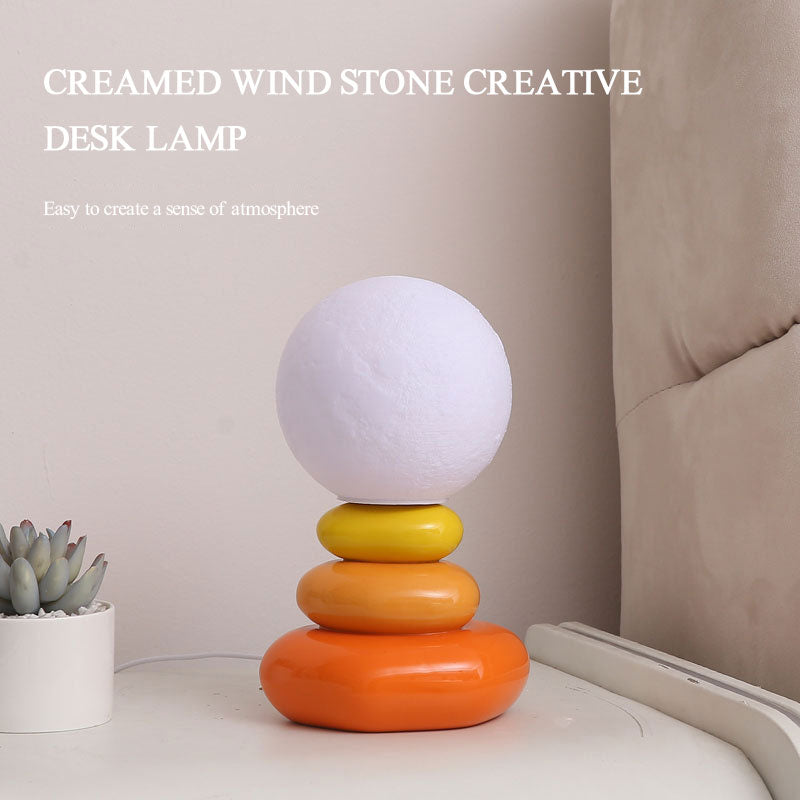 Lampe créative Stonehenge Network célébrité ins chambre romantique atmosphère avancée décoration lampe en céramique