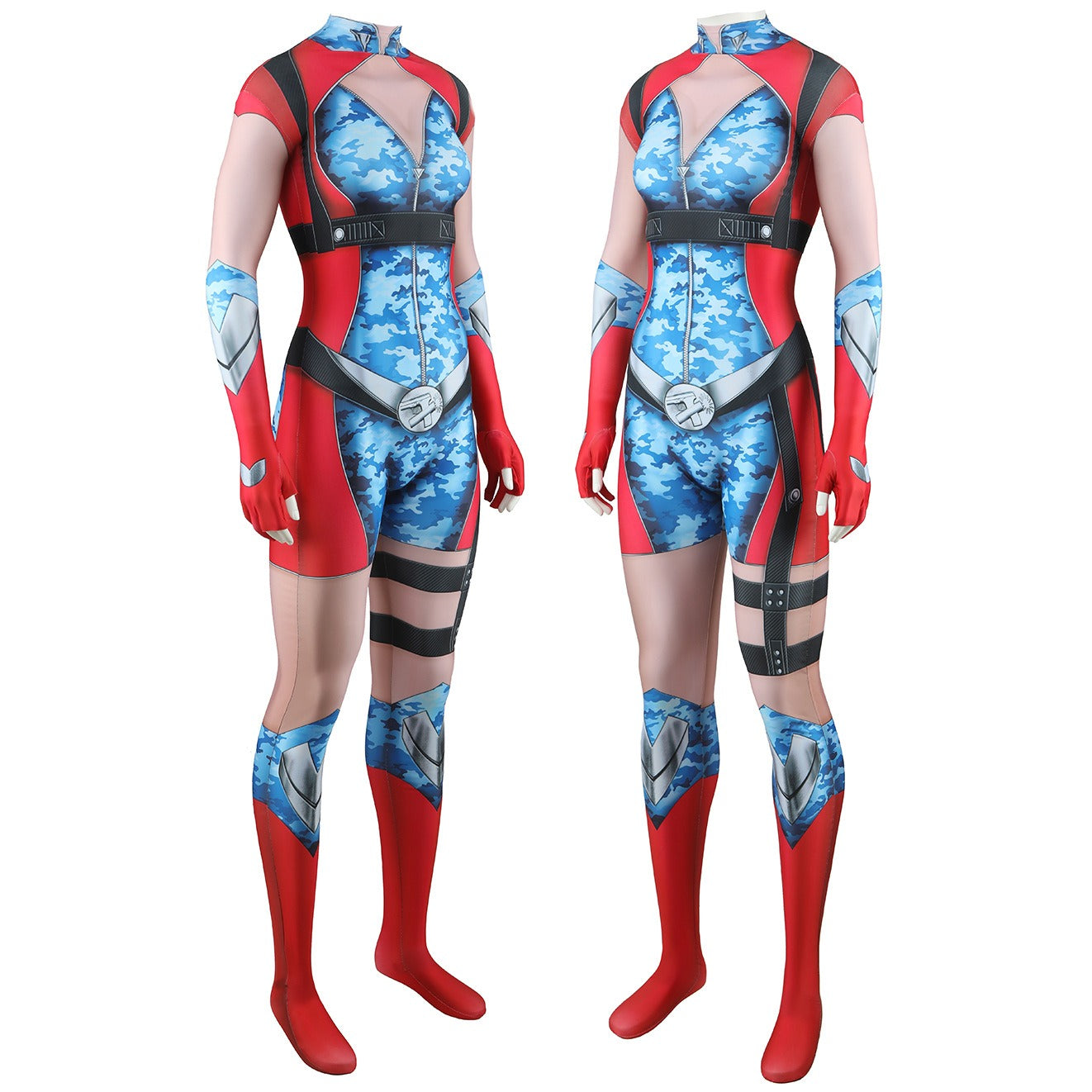 Black Robe Patrol Saison 4 Firecracker Firecracker cosplay body une pièce Halloween cosplay