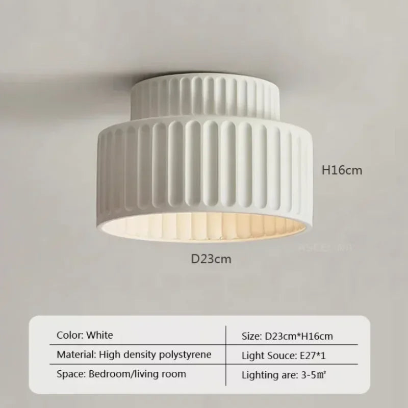 Plafonnier LED nordique pour chambre à coucher, bureau, salon, couloir, balcon, décoration d'intérieur, lampes et lanternes