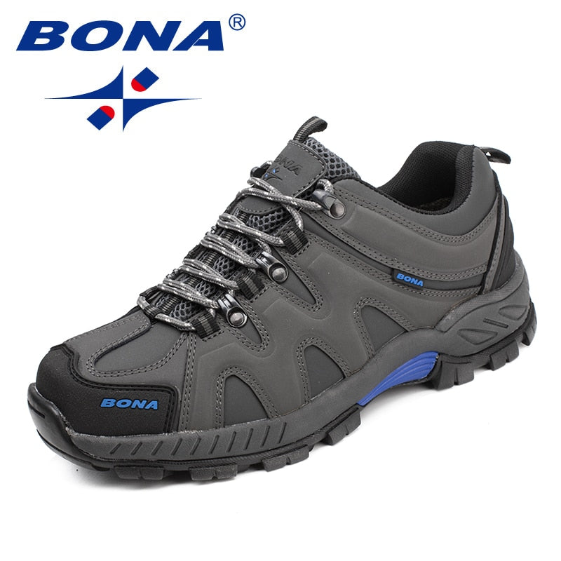 Chaussures de randonnée BONA Classics pour hommes, chaussures de sport à lacets pour hommes, baskets de jogging et de trekking en plein air