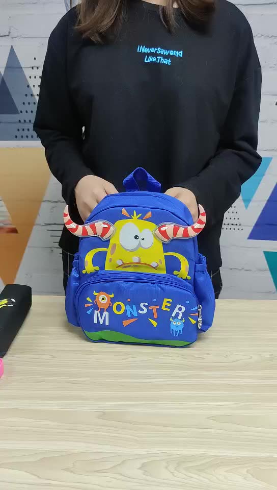 New schoolbags for primary school students creative kindergarten load-reducing backpack cartoon children's backpack