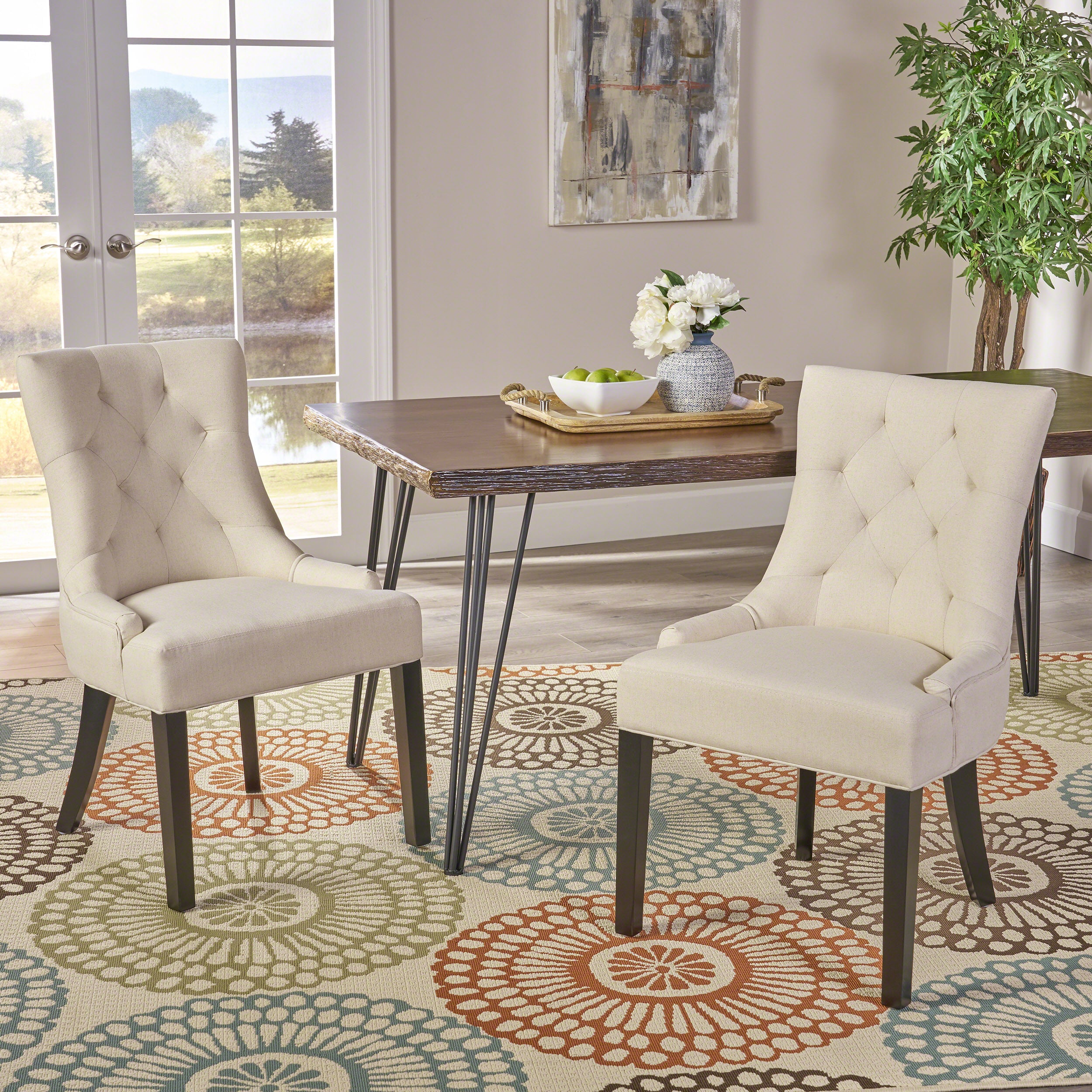 CHAISE DE SALLE À MANGER CHENEY - KD MP2 (lot de 2)