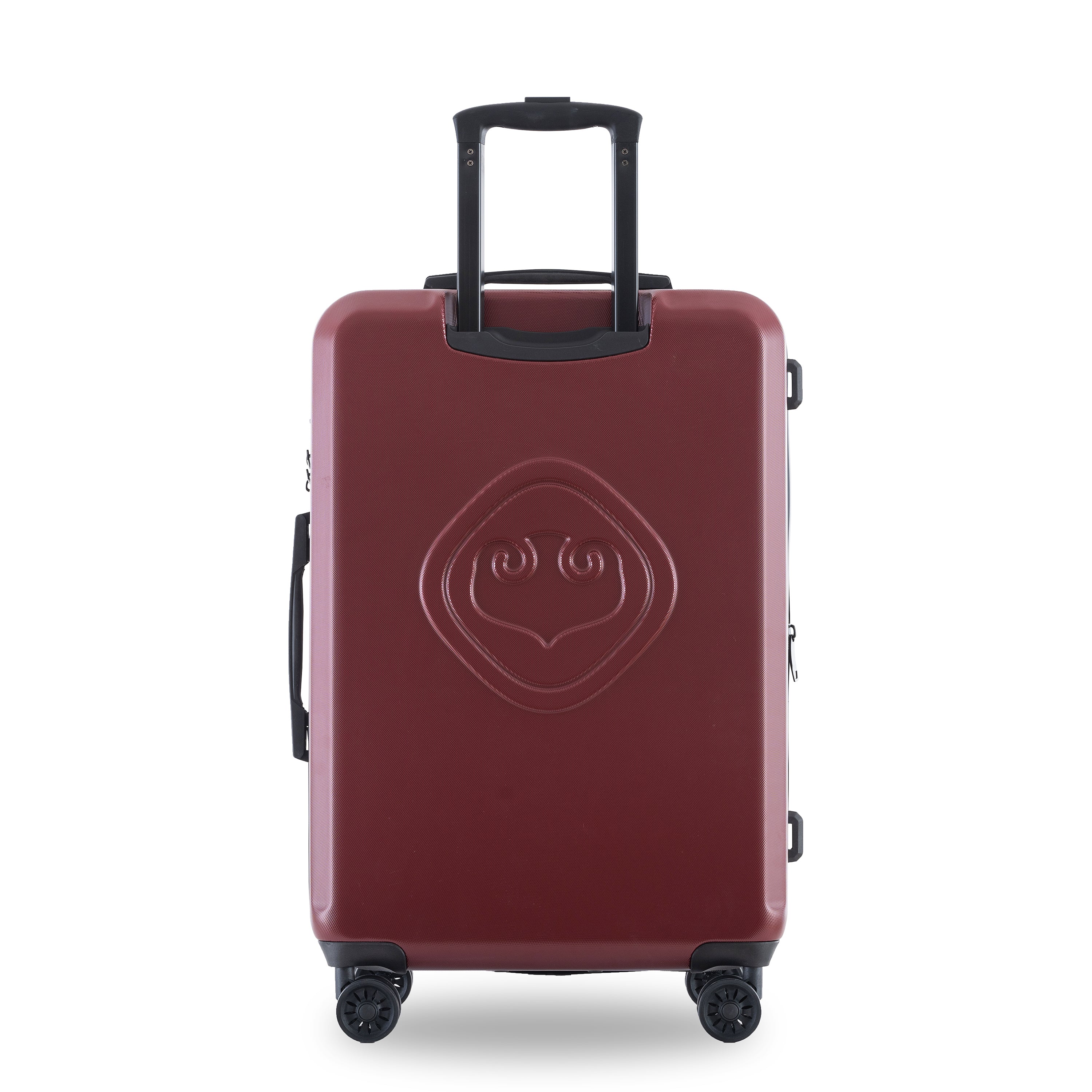 Ensemble de bagages extensibles, nouveau modèle, ABS et PC, 3 pièces, avec roulettes pivotantes, serrure TSA légère (20/24/28), rouge