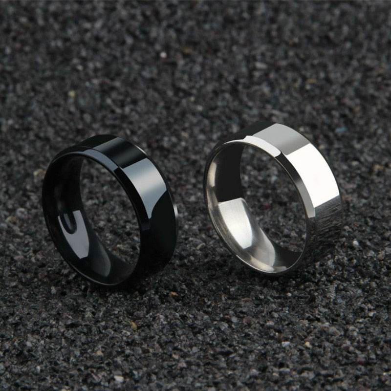 Bague en titane pour homme