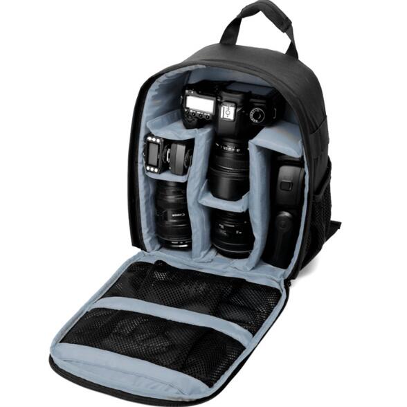 Sac à dos multifonction pour appareil photo, vidéo, numérique, reflex numérique, étanche, pour appareil photo d'extérieur, compatible avec les appareils photo reflex numériques Nikon et Canon.
