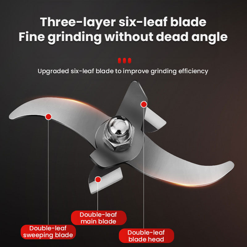 3000W, 800G Parts - Free Big - Capacity Grinder. Grinds herbs, coffee, grains, spices, medicine, wheat & dry food.