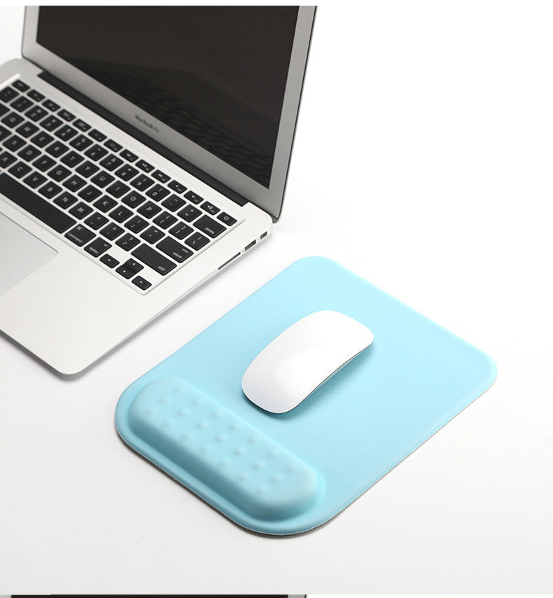 Tapis de souris en silicone pour poignet, doux et agréable au toucher