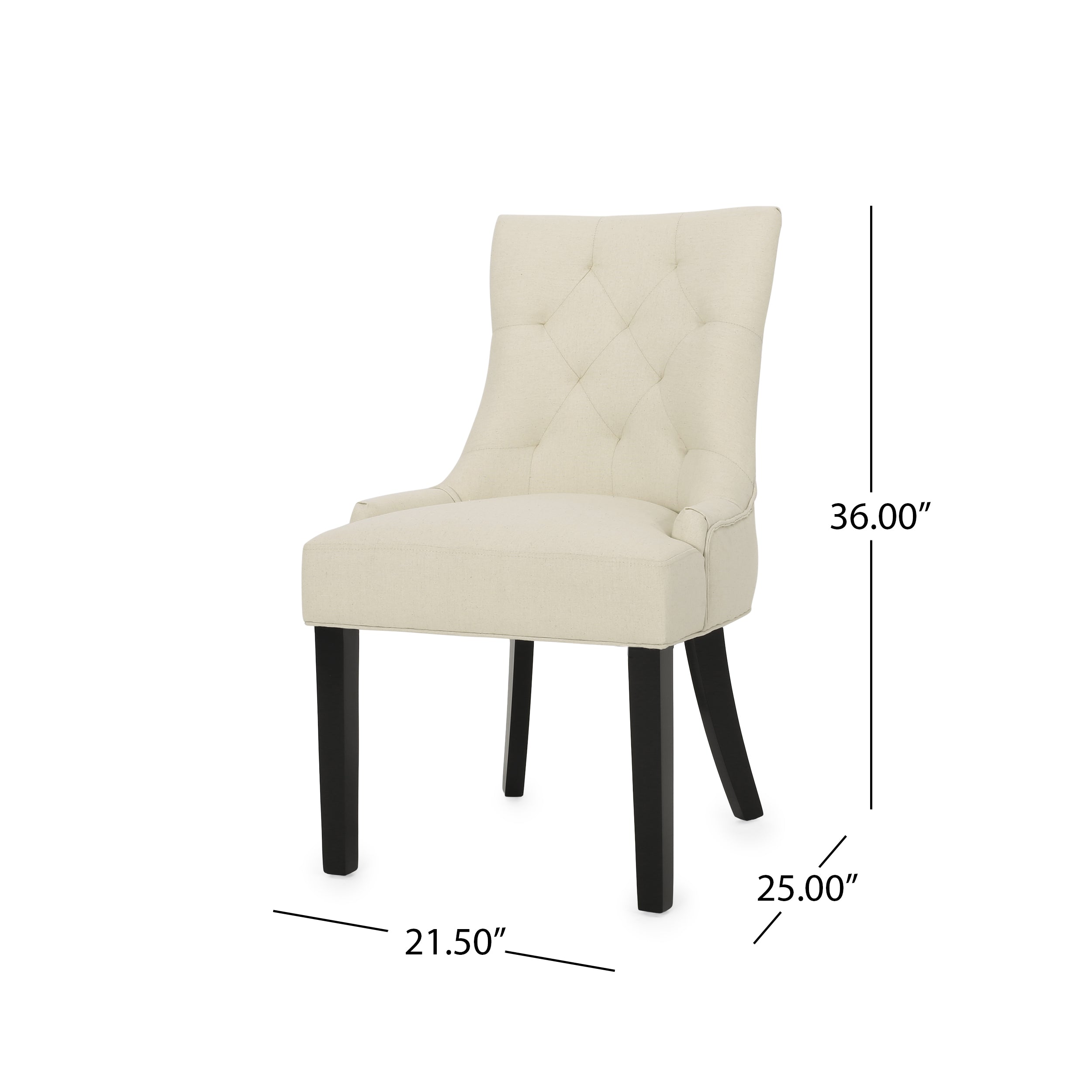 CHAISE DE SALLE À MANGER CHENEY - KD MP2 (lot de 2)