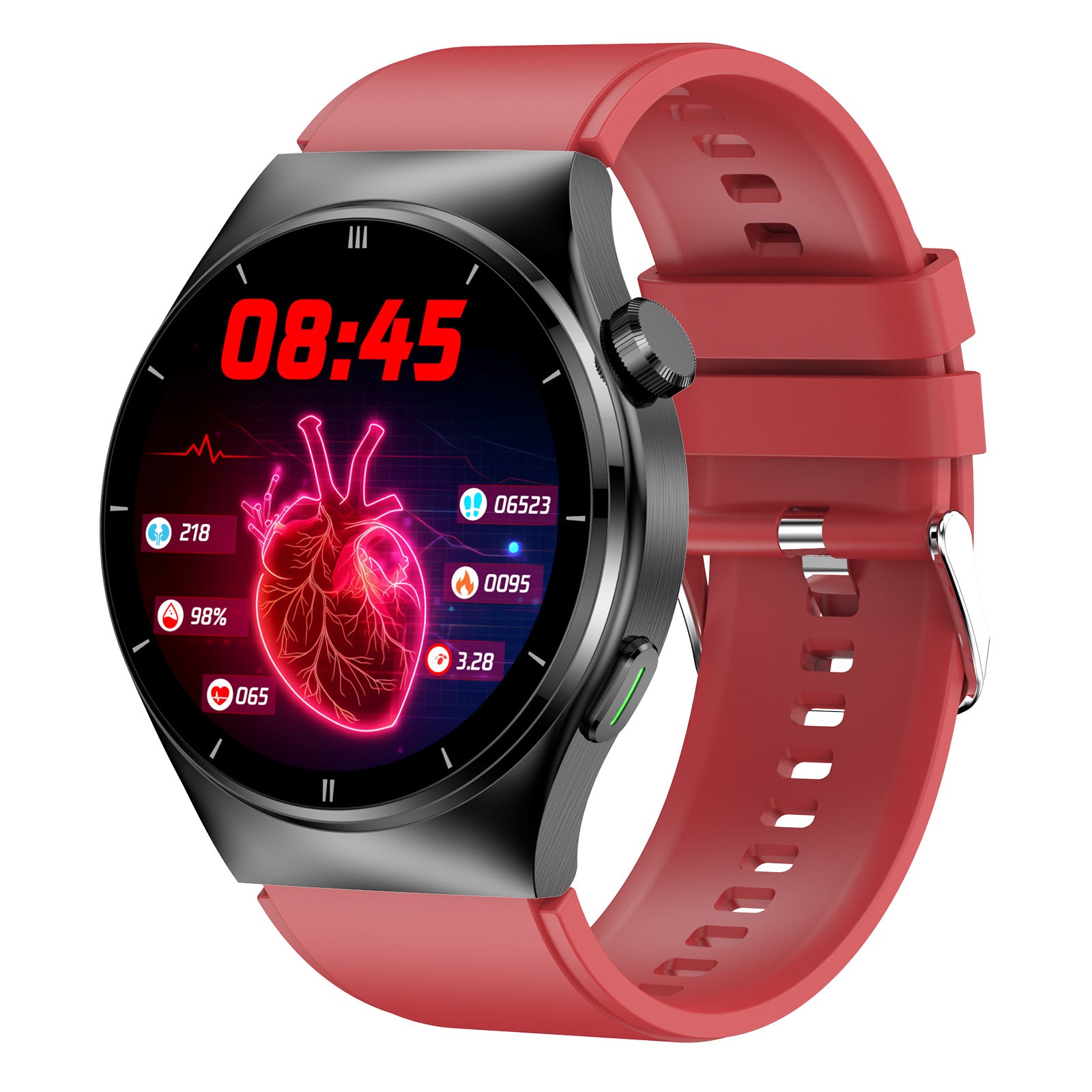 Thérapie laser F320 Appel Bluetooth Acide urique Lipides Montre glycémie non invasive Fréquence cardiaque Température corporelle Montre intelligente