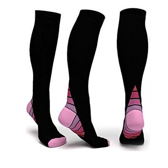 Chaussettes de compression pour hommes et femmes, adaptées aux chaussettes longues, chaussettes Boost pour hommes, super qualité, trois couleurs