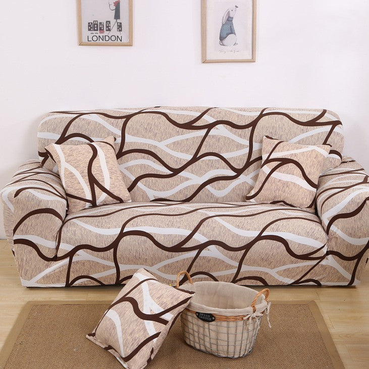 Printed sofa cover all inclusive elastic anti slip sofa cover sofa cover