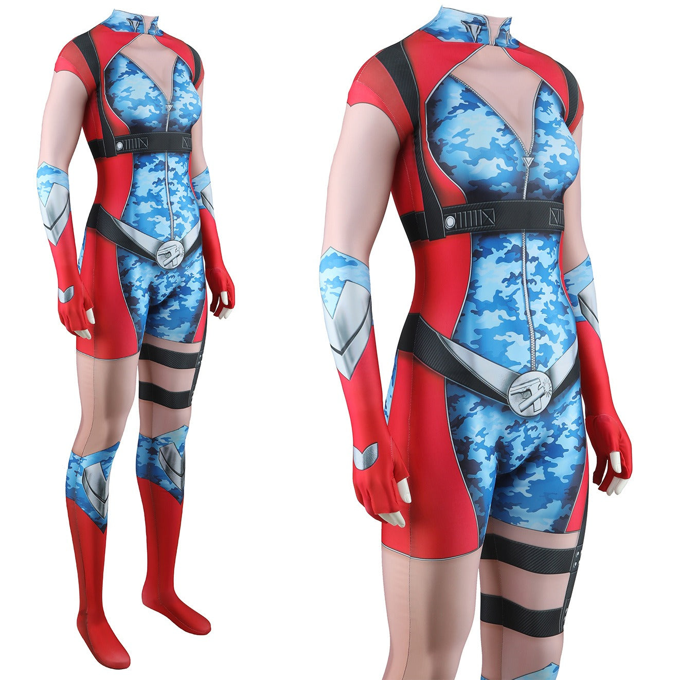 Black Robe Patrol Saison 4 Firecracker Firecracker cosplay body une pièce Halloween cosplay