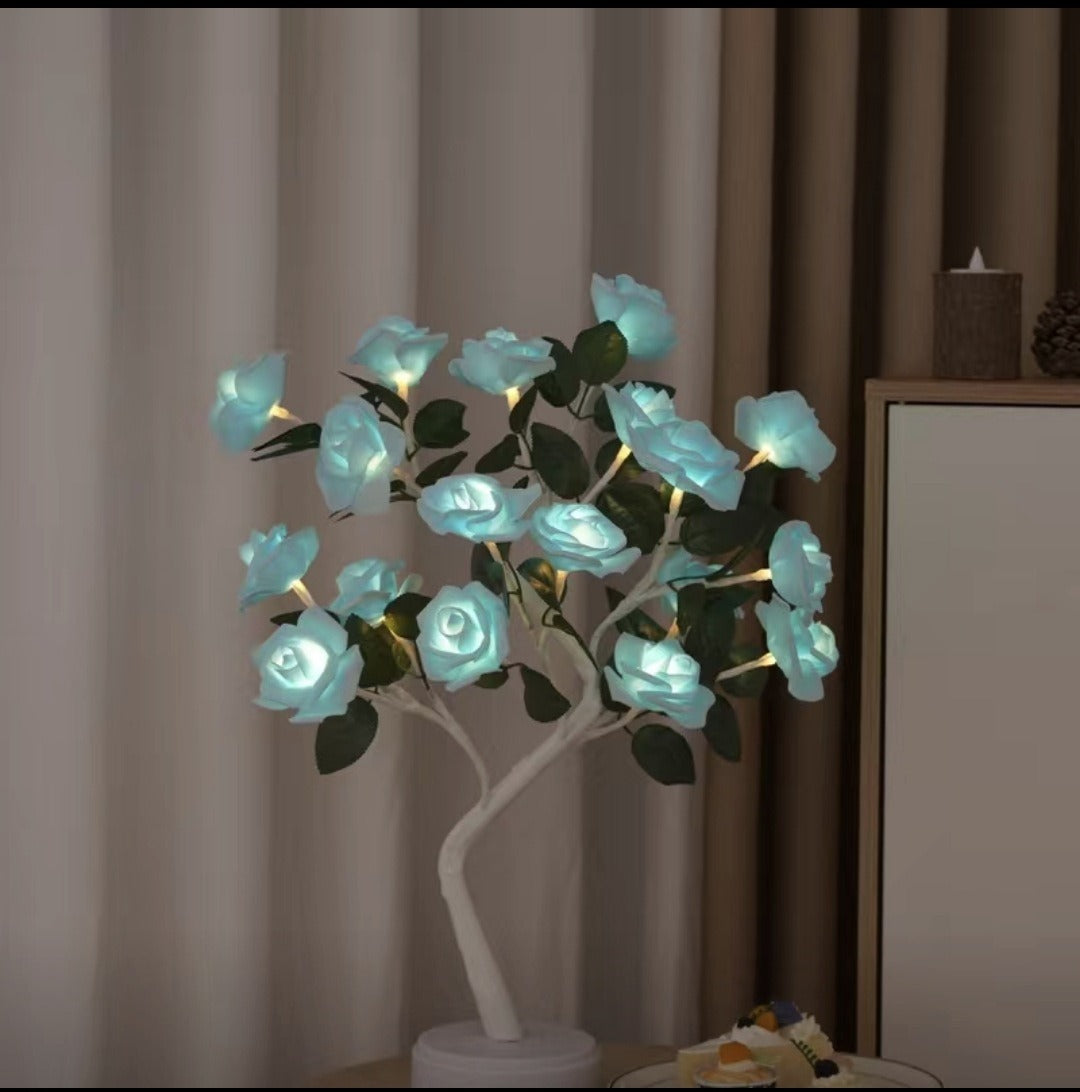 Nouvelle lampe LED pour arbre Sakura Rose Light Veilleuse décorative