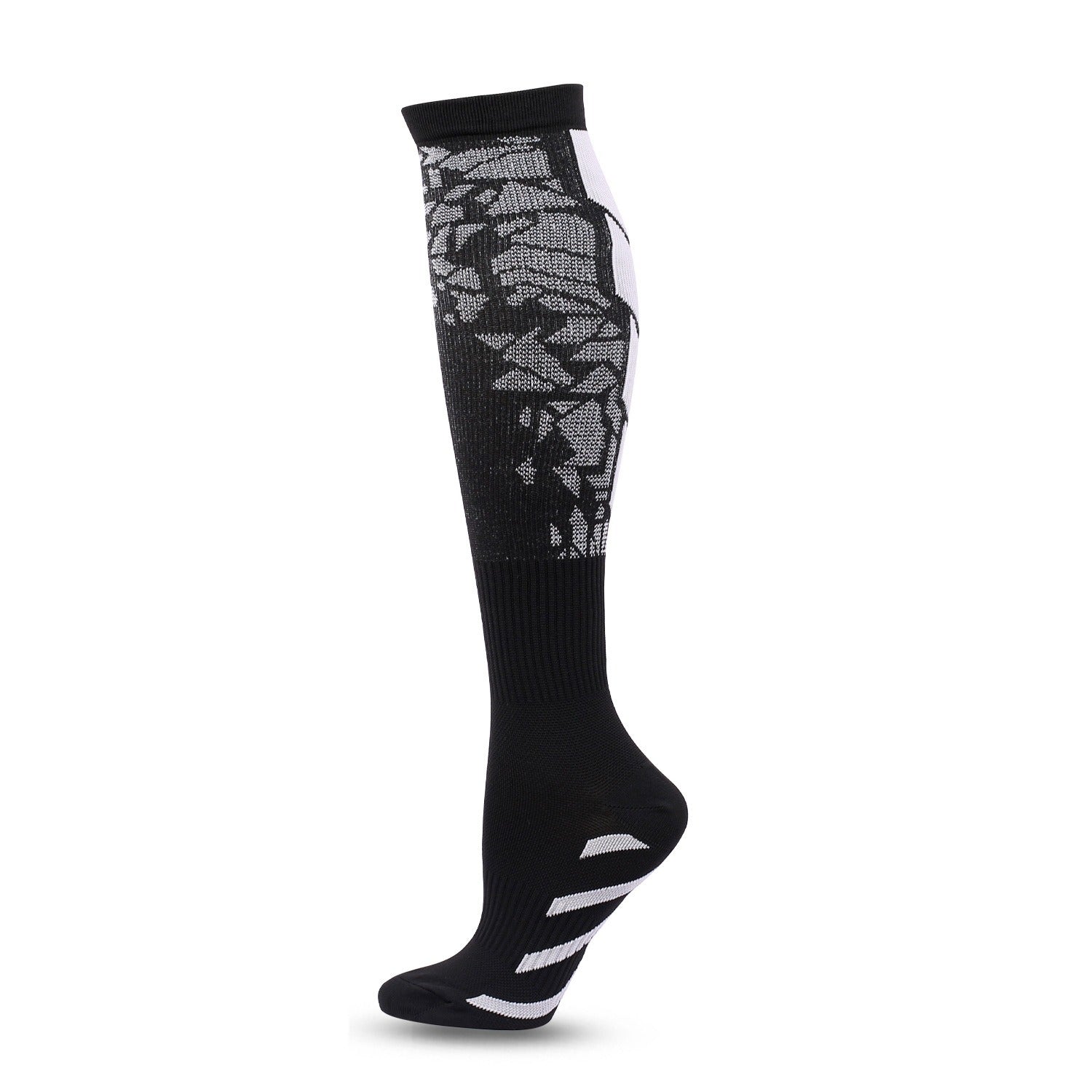 Ensemble de chaussettes à pression très vendues pour la Saint-Valentin avec chaussettes noires en forme de cœur et chaussettes de course en forme de cœur