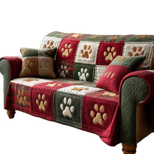 Light luxury living room home velvet sofa cushion dust-proof animal decoration pad