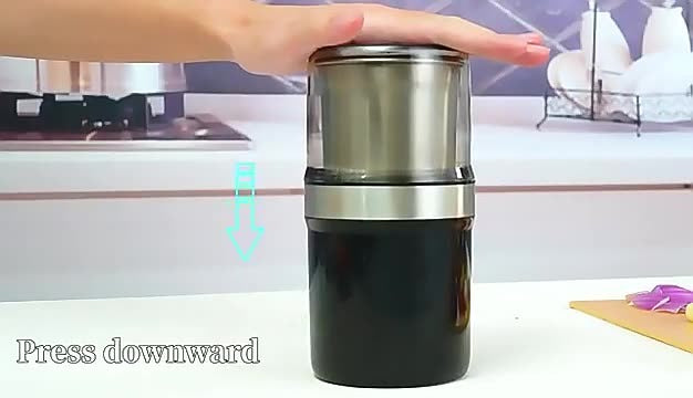 Hero Grinder Electric Handheld Coffee Bean Grinder Home Portable Stainless Steel Pill Vanilla Grinder