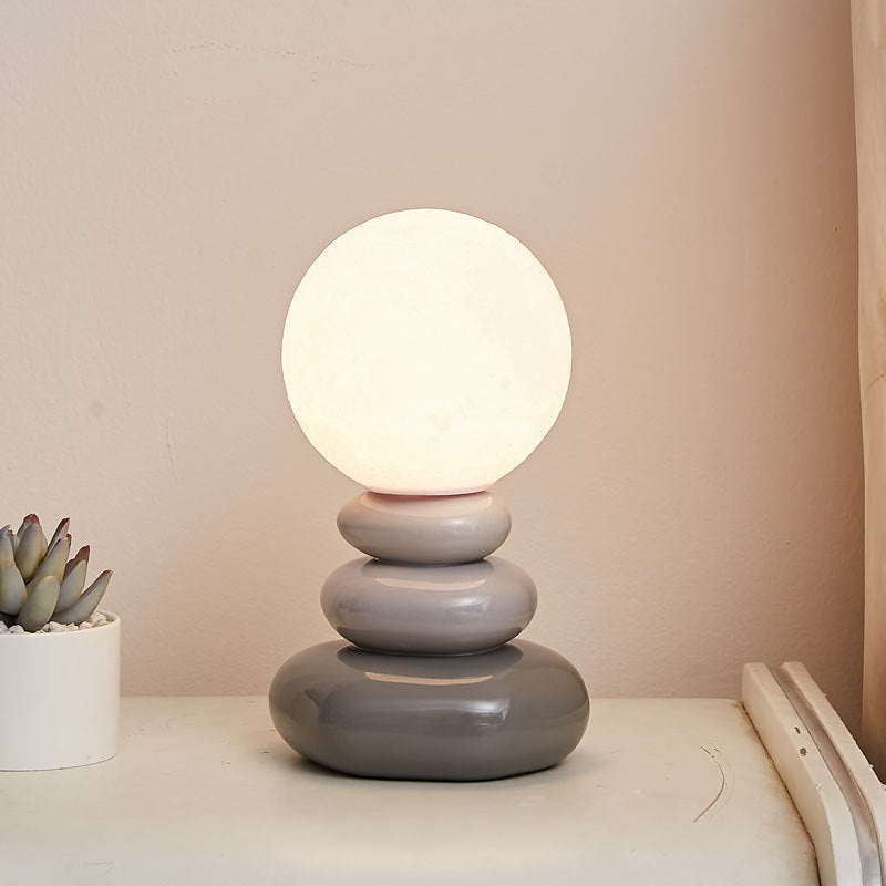 Lampe créative Stonehenge Network célébrité ins chambre romantique atmosphère avancée décoration lampe en céramique