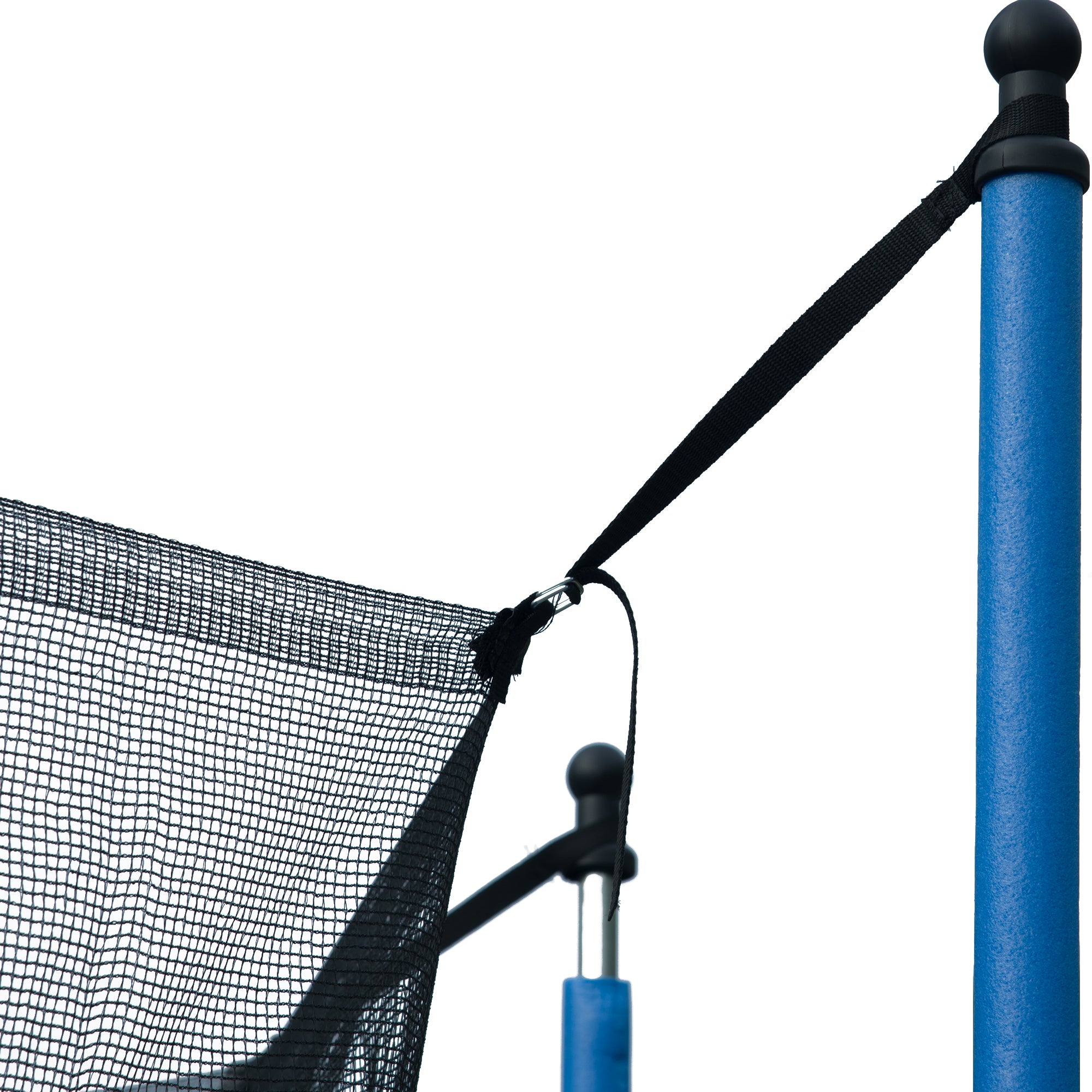Trampoline de 14 pieds pour adultes et enfants avec panier de basket, trampolines d'extérieur avec échelle et filet de sécurité pour enfants et adultes