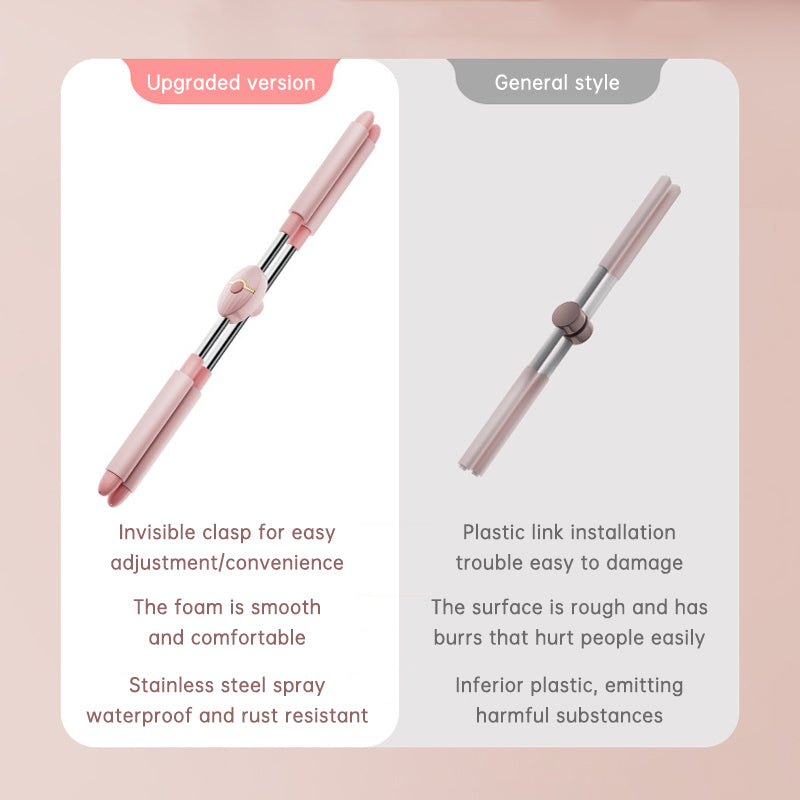 Bâton d'épaule réglable à dos ouvert pour corriger la bosse, bâton de yoga croisé pour corriger la posture