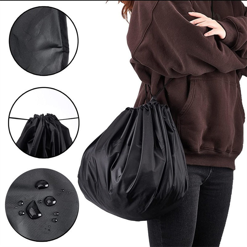 Sac de rangement pour maillot de bain de plage, sac de rangement pour combinaison de plongée, coussinet de remplacement pour combinaison de plongée, sac de rangement noir