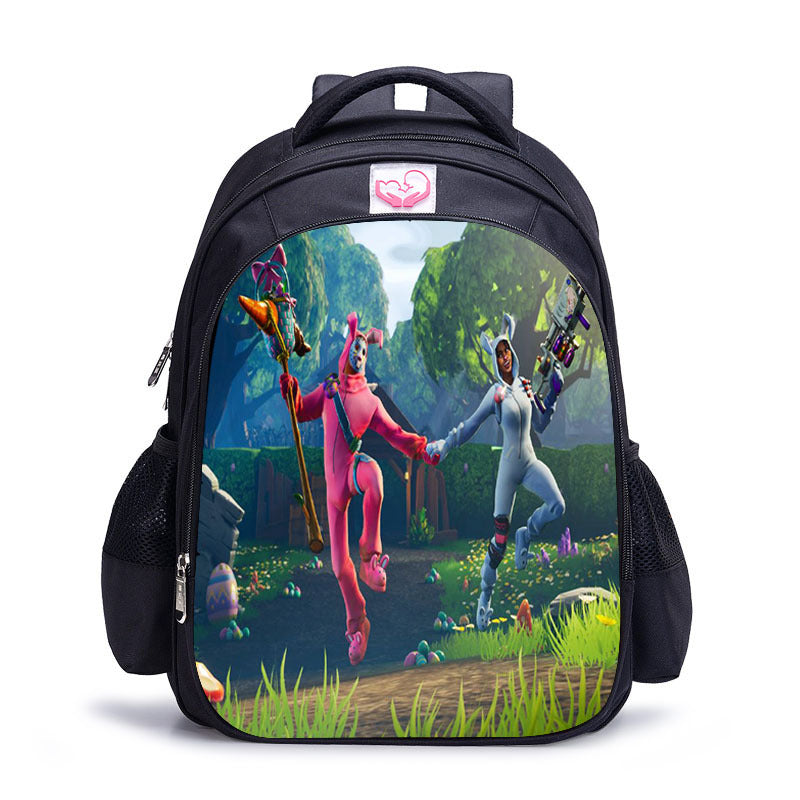 Game Battle Royale Children Schoolbag Famous Cartoon Character Backpack for Teenager Boys and Girls Mochila Infantil