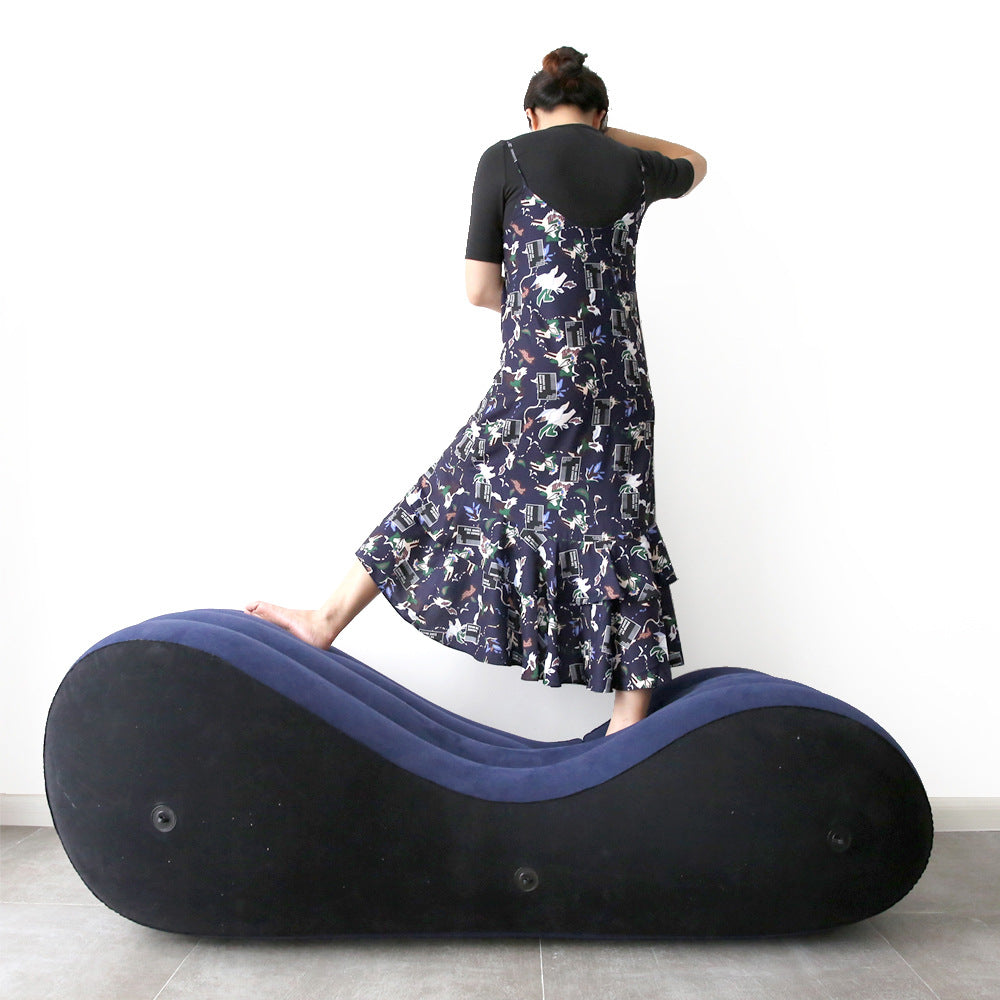 Canapé-lit gonflable polyvalent et confortable pour adultes, chaise longue pour le sexe