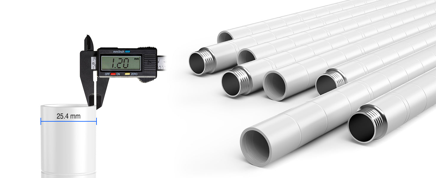 6 Tier Wire Shelving Unit 6000 LBS NSF Height Adjustable Metal Garage Storage Shelves with Wheels White