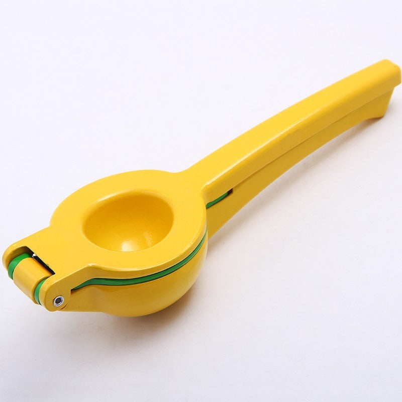 Aluminum alloy two in one manual juicer, kitchen tool juicer, household mini fruit lemon clip